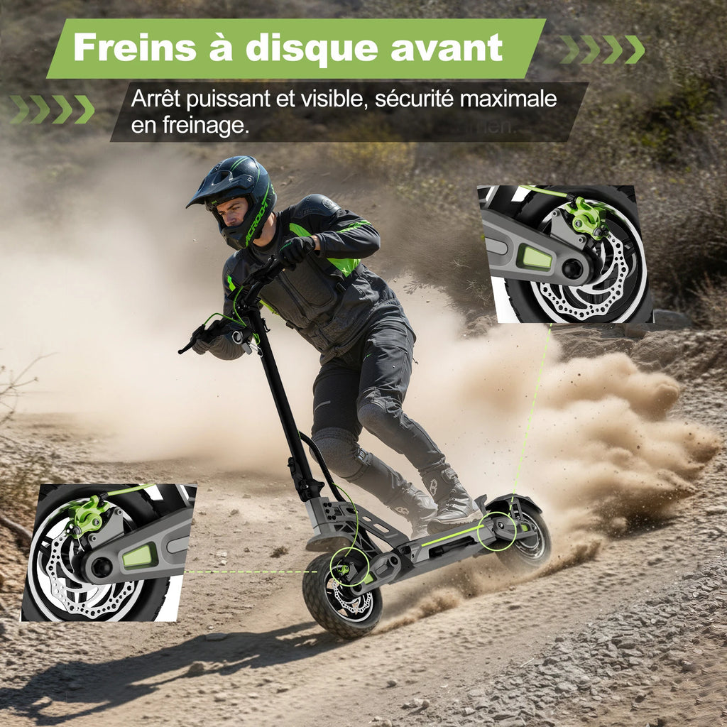 Trottinette électrique 800W 48V 13AH