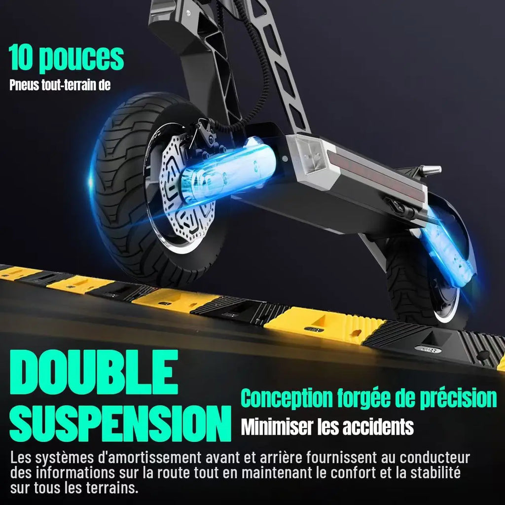 Trottinette électrique 500W 48V 10.4AH