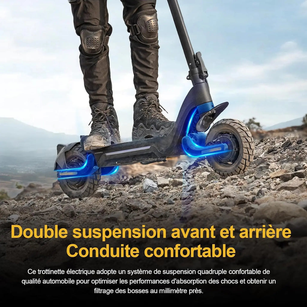 Trottinette électrique 2000W 48V 18.2AH