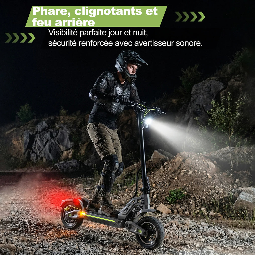 Trottinette électrique 800W 48V 13AH