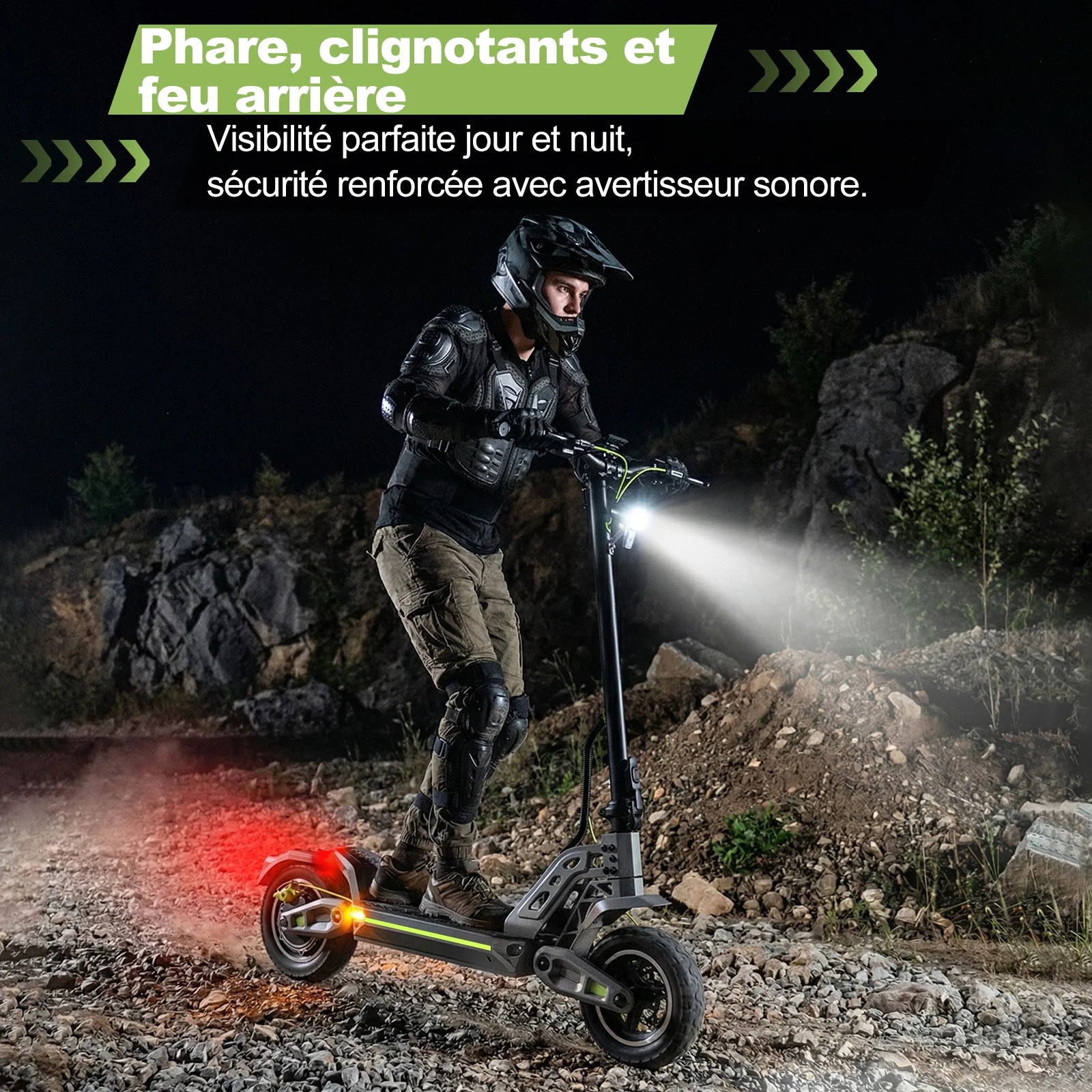 Trottinette électrique 800W 48V 13AH