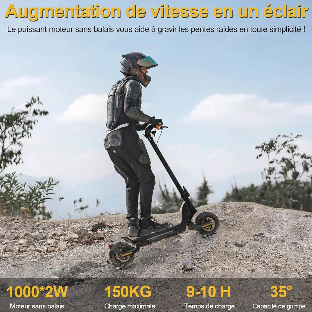 Trottinette électrique 2000W 48V 18.2AH