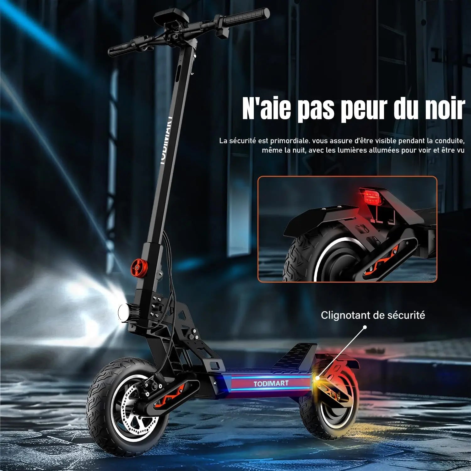 Trottinette électrique 2000W 48v 20.8AH